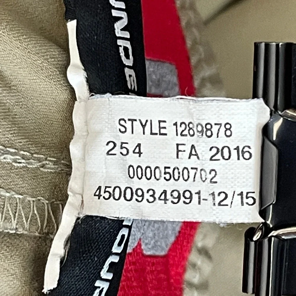 Under Armour Match Play Golf Pants Mens 36x32 Khaki Tan Tech Chino Drive *READ
